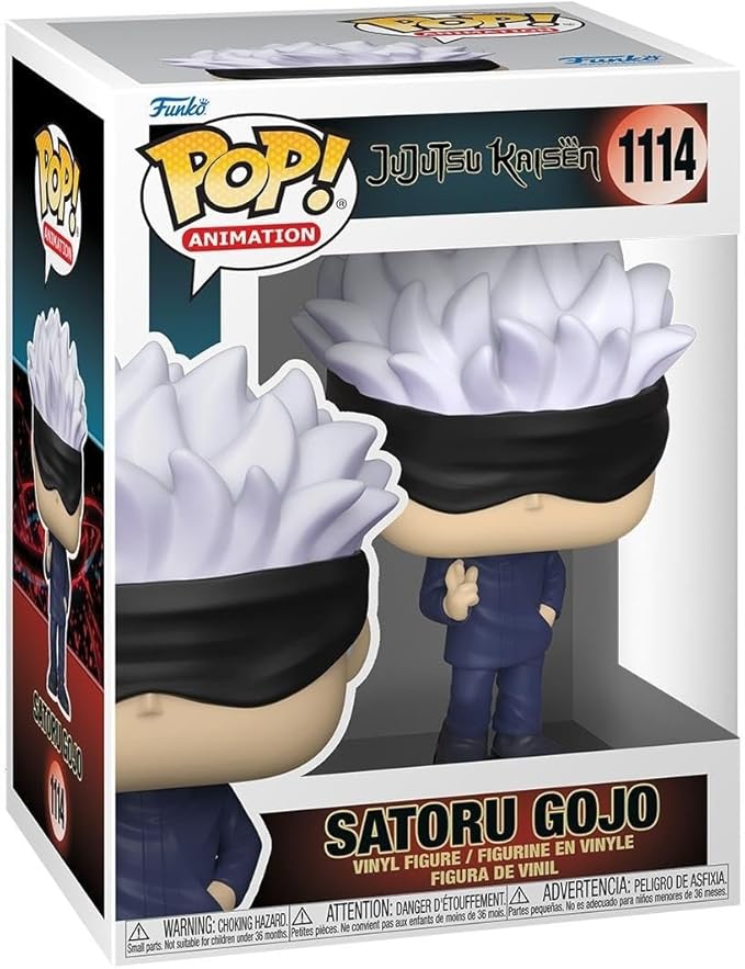 Funko Pop! Animación: Jujutsu Kaisen - Satoru Gojo - Figura coleccionable de vinilo